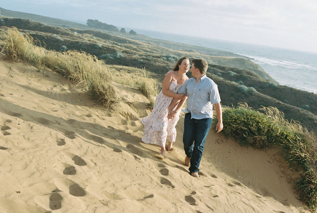 montana de oro engagement photos