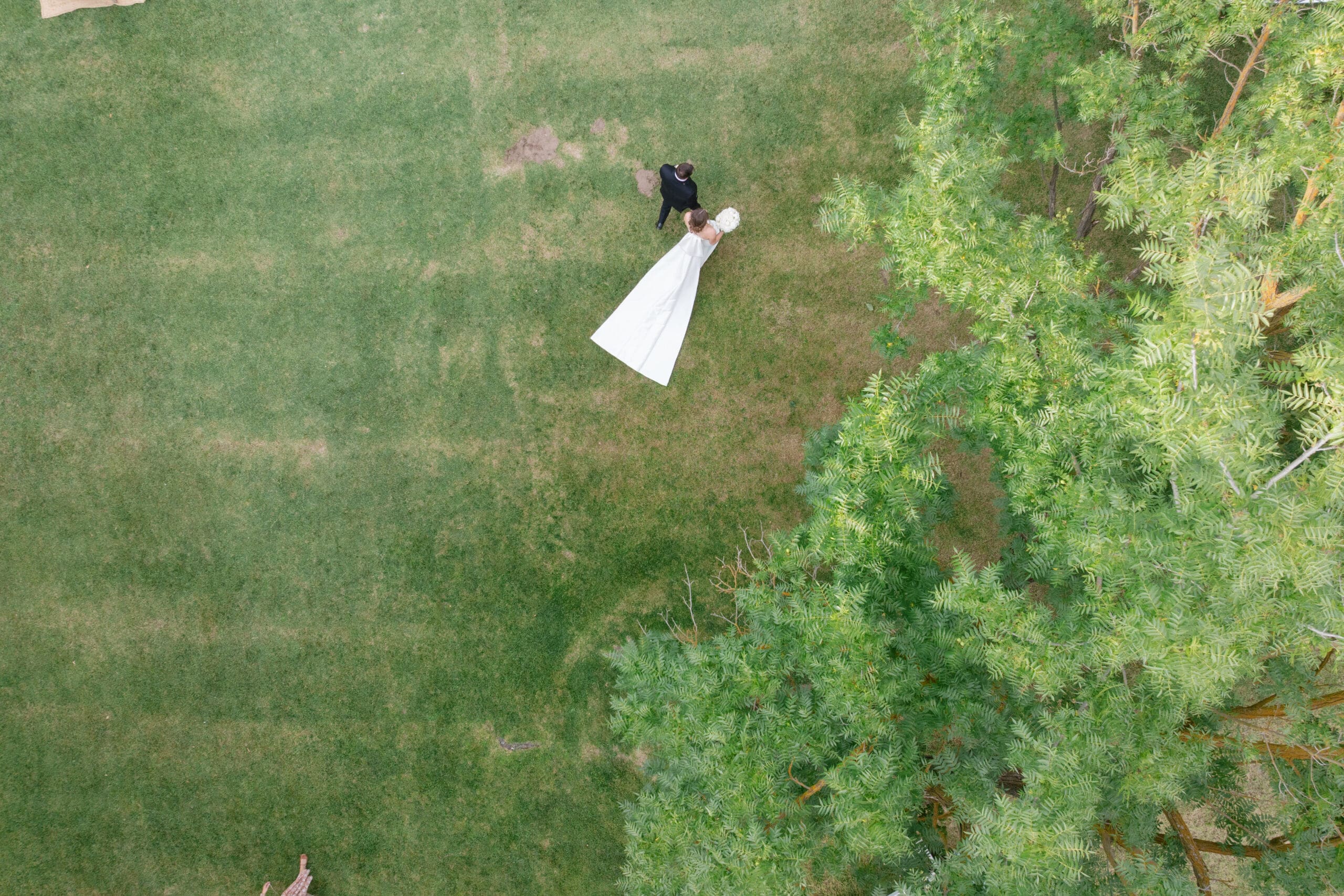 central california tented wedding