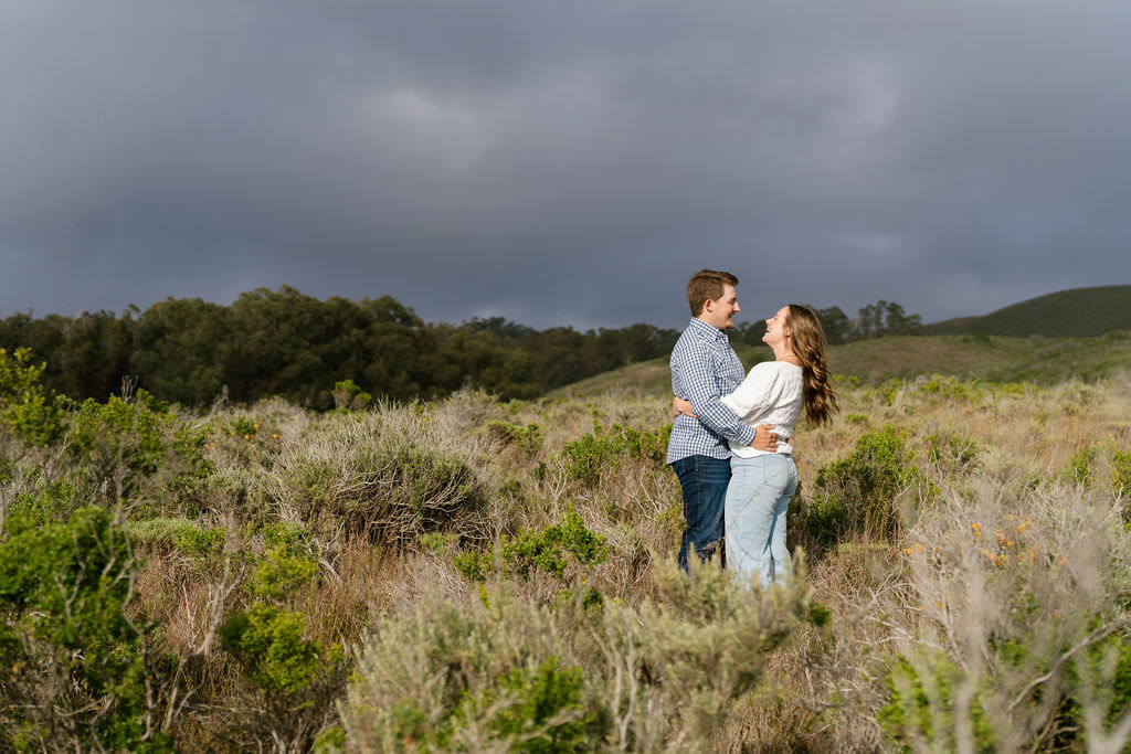 montana de oro engagement photos