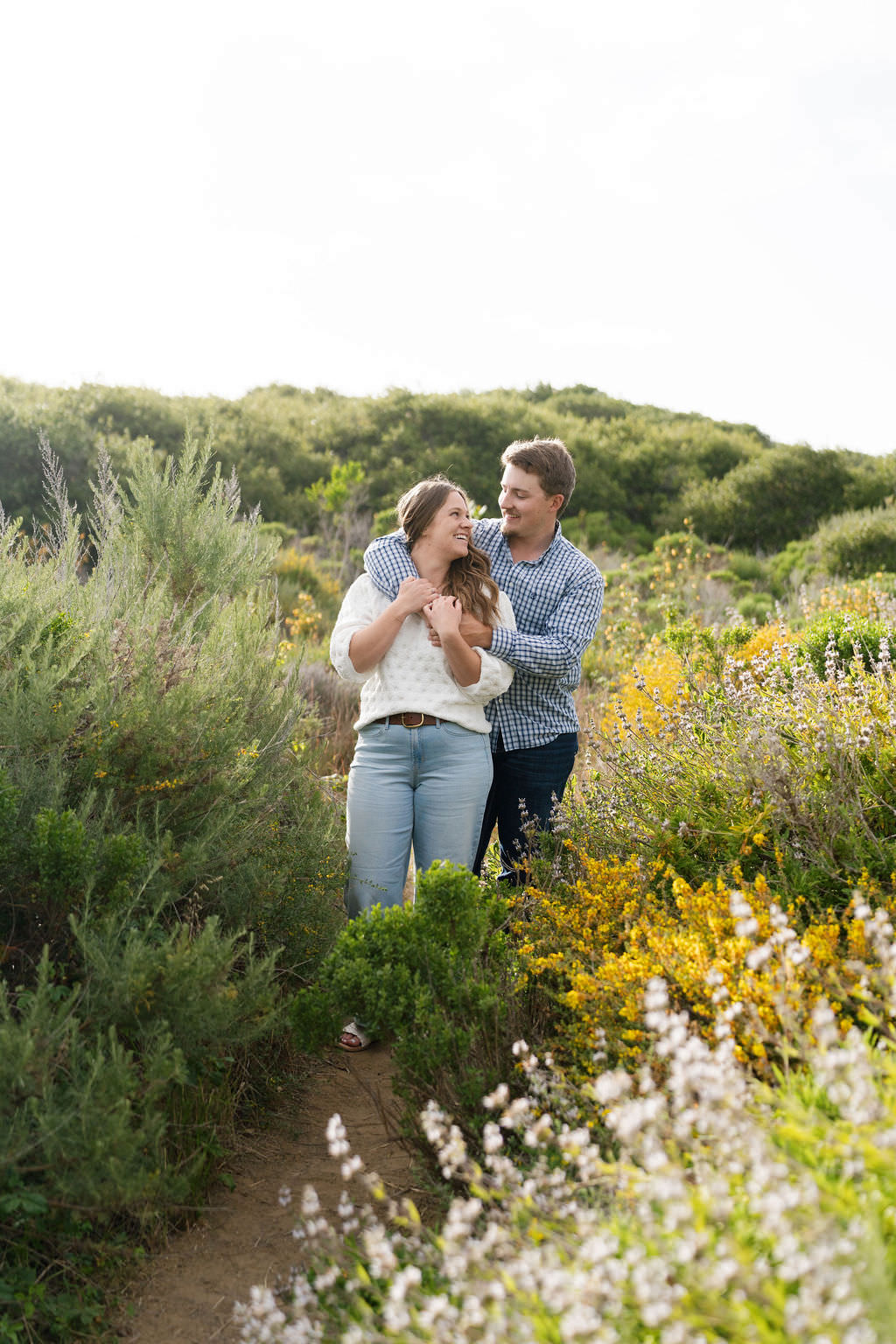 montana de oro engagement photos