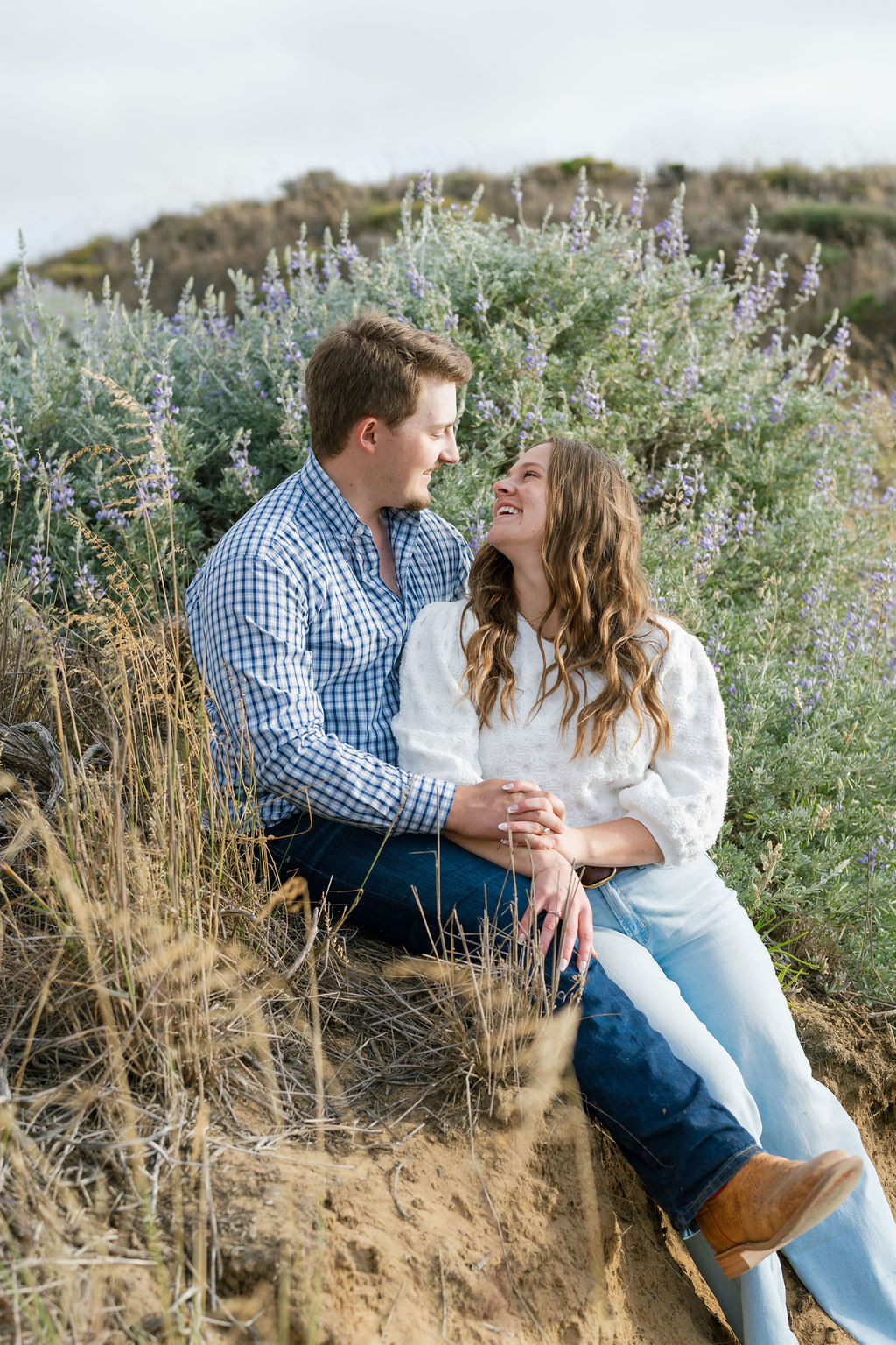 montana de oro engagement photos