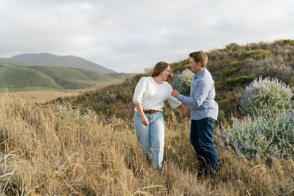 montana de oro engagement photos