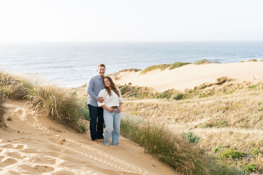 montana de oro engagement photos