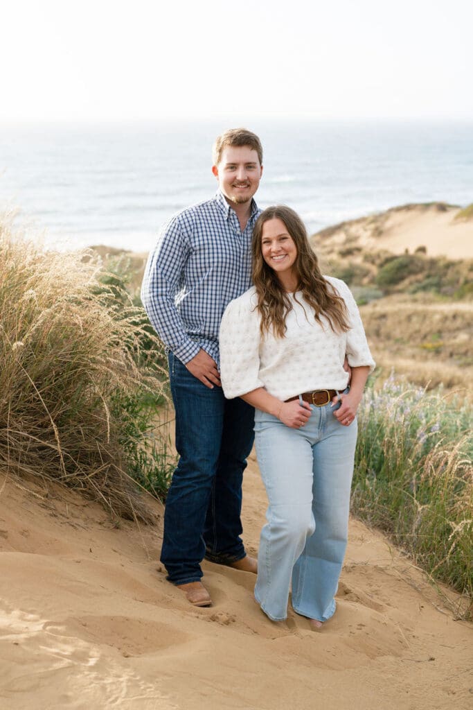 montana de oro engagement photos