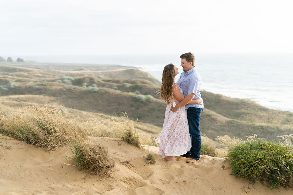 montana de oro engagement photos