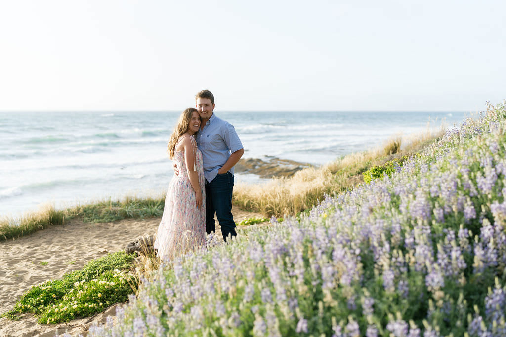 montana de oro engagement photos