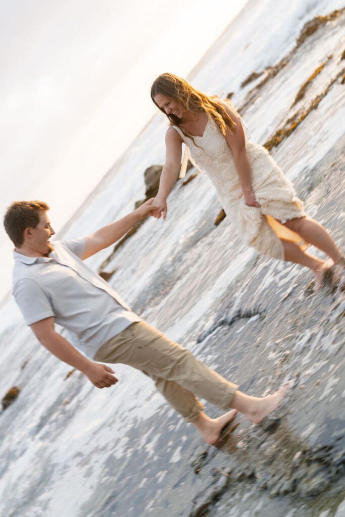 montana de oro engagement photos